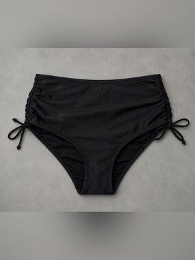 Vogueric Women's High Waisted Bikini Bottoms
Black - Size Medium Swimsuit